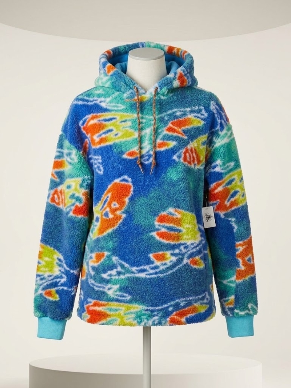 Disney Plush Fleece Hoodie Avatar NWT Size Xsmall
